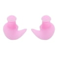 thumbnail image 3 of Bouchons d'Oreilles pour Nageur, Bouchons d'Oreilles de Natation Imperméables Bouchons d'Oreilles en Silicone Réutilisables pour Surf Plongée en Apnée pour la Douche Rose en Vrac, 3 of 8