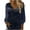 Navy, variant on ZMFXJPE Long Sleeve Tops for Women Ladies Long Sleeve Shirts Women Pull Over Sweaters Womens Cute Long Sleeve Tops (Gold,S)