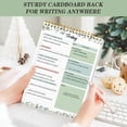 thumbnail image 4 of EGNMCR Back to School, Gift for Kids Weekly Plan B5 Flip Up Coil Notebook Schedule Book Color Portable Notebook Plan book, 4 of 5