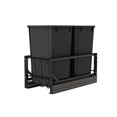 thumbnail image 1 of Rev-A-Shelf Double Pullout 27 qt. Kitchen Trash Can, Soft-Close, 5349-1527DM-218, 1 of 10