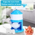 thumbnail image 1 of Yhmxh Home Essentials Home Appliances Portable Hand Crank Manual Ice Shaver Crusher Shredding Snow Maker Machine Manual Ice Crusher, 1 of 9