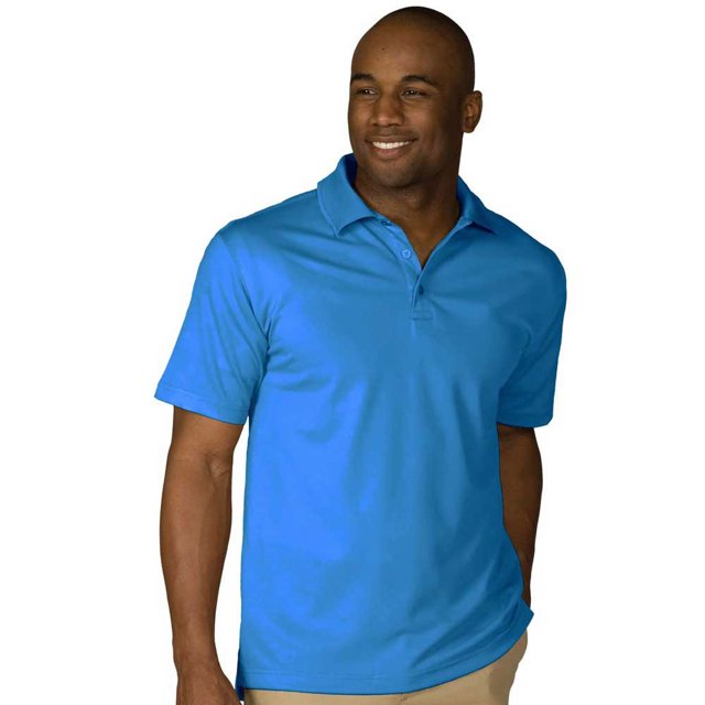 Edwards Garment Men's Hi-Perform Polo XXXX-Large Marina Blue