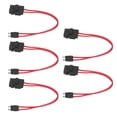 thumbnail image 4 of Vehicle Fuse Box Panel Connector, 16AWG Direct Replacement Mini Tip Thin Car Mini Fuse Holder Connector  For Automotive Circuit ACL L 29.2mm,ACT M 19.1mm,ACK S 10.9mm,ACD Flat, 4 of 8