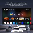 thumbnail image 2 of Aurzen Boom mini Google TV 4K Supported Smart Projector with WiFi and Bluetooth, Black - Refurbished Excellent, 2 of 5