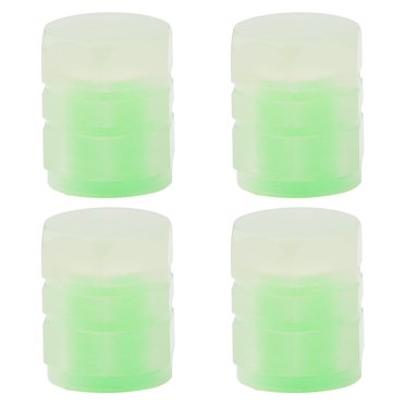 EGNMCR 4PCS Universal Night Luminous Rhinestone Tire Wheel Valves Cap Cover Car Utility Valve Nozzle