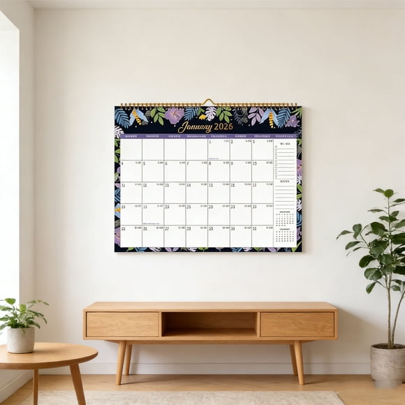 Dvkptbk wall calendar English Calendar for January - December