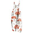 thumbnail image 2 of LOVZFMLL Combinaison pour Femme, Imprimée d'Été Sans Manches, Dos Nu, Ample, Longue, Rouge, G, 2 of 5