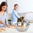 thumbnail image 4 of Cooking Utensils Multifunctional Stainless Steel Basin Set for Large Batch Cooking and Serving with Thickened Design, 4 of 4