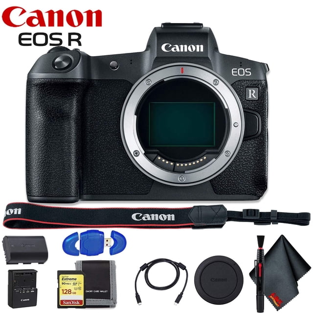 Canon Appareil Photo Numérique Sans Miroir avec Kit de Carte Mémoire et Kit de Nettoyage