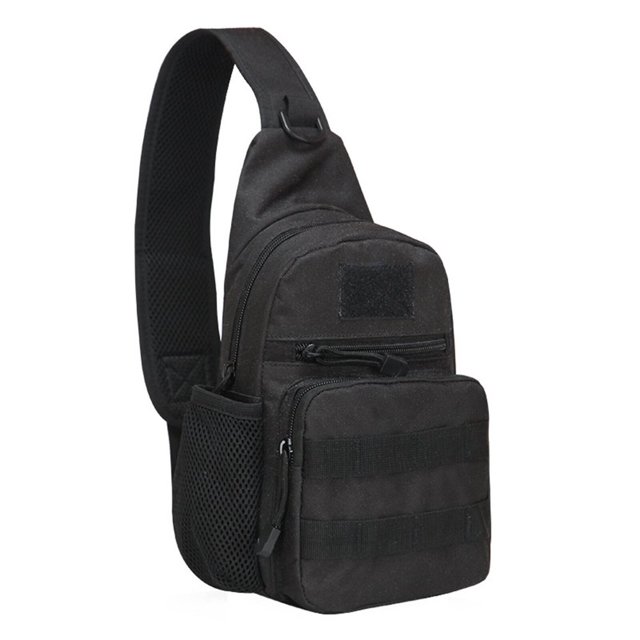 CHOKFishing Backpack Cycling Design Tackle Box Backpack Water Bottle Fishing Tackle Bag Black