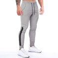 thumbnail image 2 of FAIWAD Men's Slim Sweatpants Elastic High Waist Drawstring Workout Athletic Pants with Pockets, 2 of 7