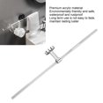 thumbnail image 4 of Acrylic Bathroom Towel Bar Clear Acrylic Shower Towel Rack Wall Mounted Single Bars Towel Rack Rod, 4 of 7