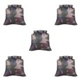 thumbnail image 3 of braveheart Waterproof Dry Sack Outdoor Use Pack Bag Storage Holder Water Sport Fitting Type 7 5Set, 3 of 6