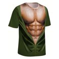 thumbnail image 5 of LSLJS T-Shirt à Manches Courtes Col Rond Imprimé Muscle pour Hommes, Chemises et T-Shirts Athlétiques pour Hommes Cadeaux pour Hommes, 5 of 5