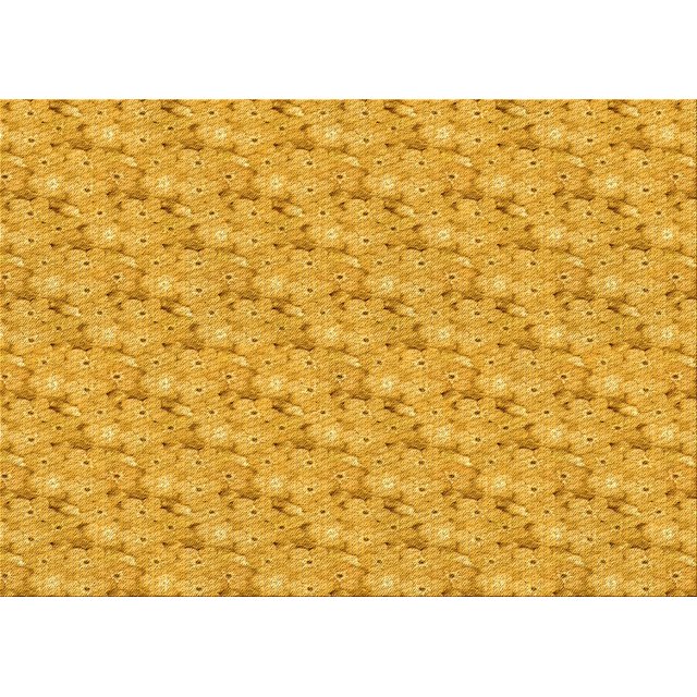 Ahgly Company Machine Washable Indoor Rectangle Transitional Neon Orange Area Rugs, 7' x 10'