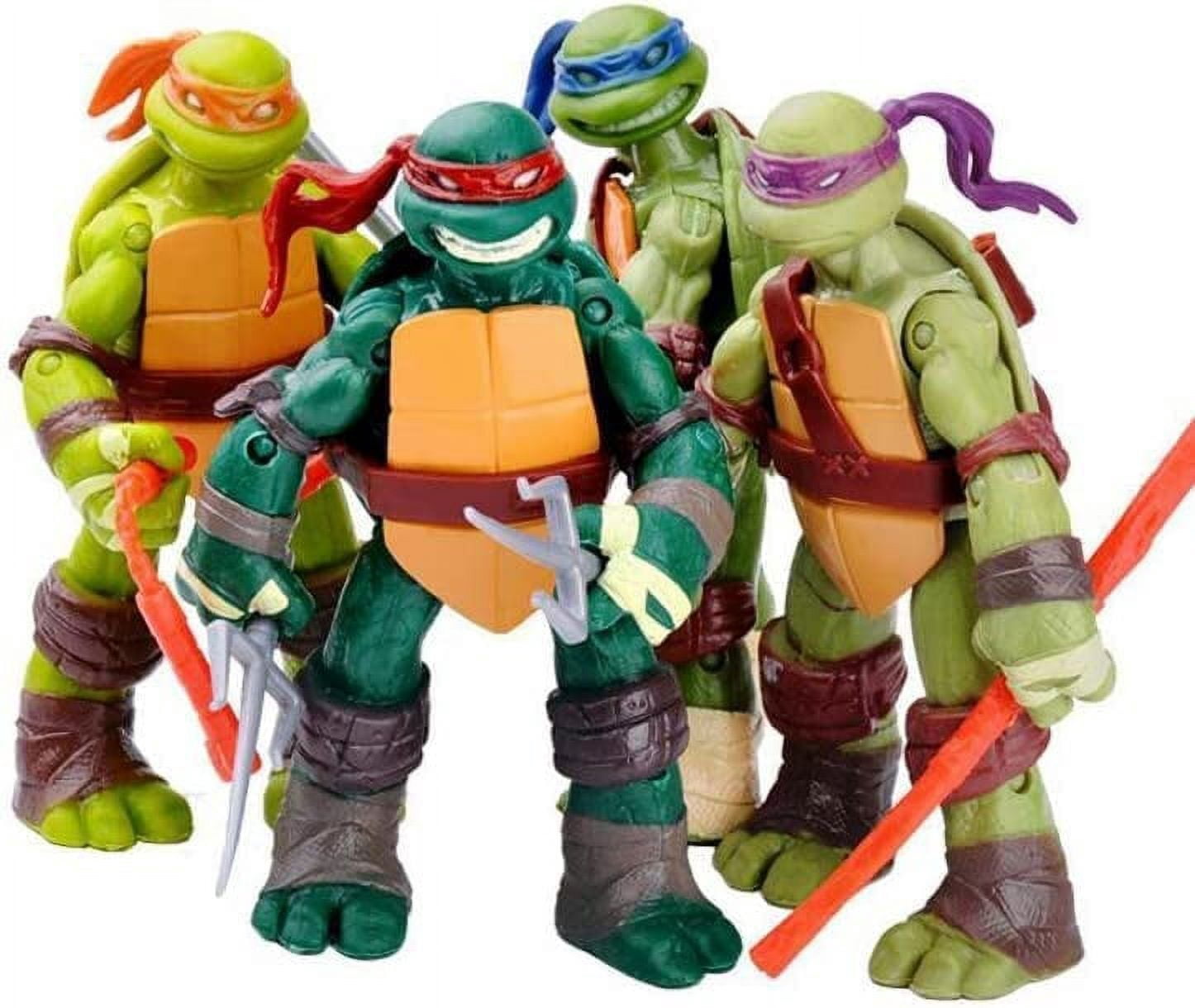 J&G TMNT Ninja Turtles Action Figures - Ninja Turtles Toy Set - Ninja Turtles Action Figures Mutant Teenage 4 pcs Set 4.