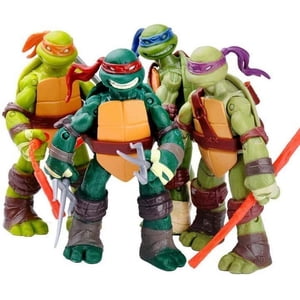 J&G TMNT Ninja Turtles Action Figures - Ninja Turtles Toy Set - Ninja Turtles Action Figures Mutant Teenage 4 pcs Set 4.