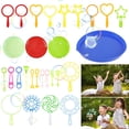 thumbnail image 2 of Bubble Wands Set Blowing Soap Bubble Maker Sticks Making Tool Set Colorful Wands Outdoor Garden Toy Kids Gift(28Pcs), 2 of 10