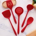 thumbnail image 1 of Kitchen Tools for Cooking Spoon Spatula Set of 5 Kitchen Cooking Utensils Set Kitchen Items Cooking Tools Kitchen Spoons and Spatula Set, 1 of 6