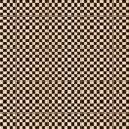 thumbnail image 1 of Ahgly Company Tapis d'Intérieur Lavable en Machine Carré Transitionnel Noir Brun, 5 Pieds Carré, 1 of 7