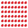 thumbnail image 1 of Shisuyan 50Set Round Loose Beads Red Rose Diy Accessories for Handcraft Enthusiasts, 1 of 8
