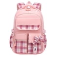 thumbnail image 1 of Ediodpoh Girls School Backpack For Grades 1-6 Lightweight Spine Support Large Capacity Bookbag For Ages 7-16 Pink, 1 of 6