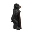 thumbnail image 3 of Statue de Jardin Ours Noir Debout avec Panneau de Bienvenue, 3 of 3