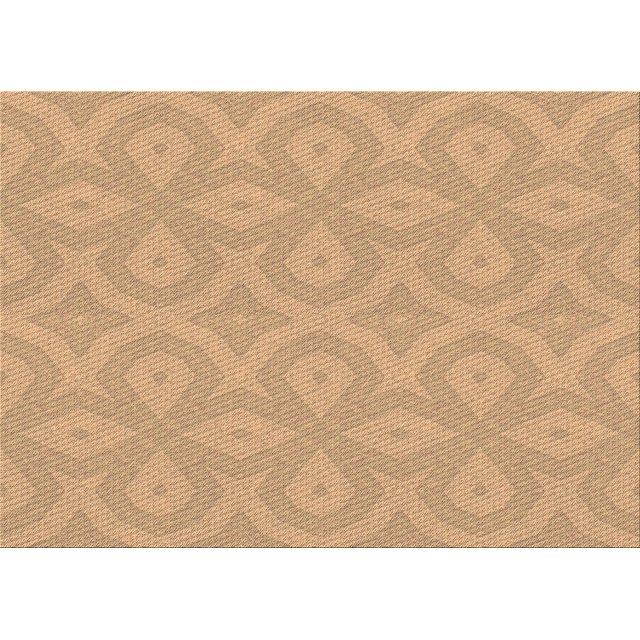 Ahgly Company Machine Washable Indoor Rectangle Transitional Yellow Orange Area Rugs, 3' x 5'