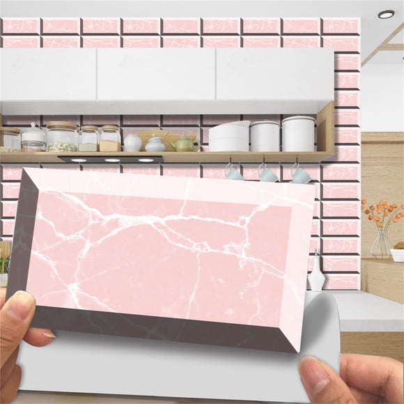 Danhjin Wall Decal Imitation Wall Tiles Crystal Film Tile Sticker Adhesive Floor Sticker Hot Stickers