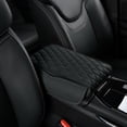 thumbnail image 2 of Car Center Console Armrest Protector 2025 Upgrade Leather Armrest Cover Cushion With 2 Storage Bags Universal Seat Pad Interior Accessories Protector For Most Vehicle, 2 of 4