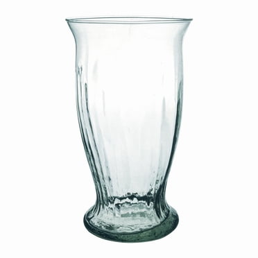 Set of 2 11.5" Alessandra Clear Vase