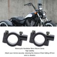 thumbnail image 3 of 2PCS Motorcycle Mirror Mount Clamp, Aluminum Handlebar Rearview Mirror Adapter for Motorbike ATV Scooter Project Bikes, 3 of 7