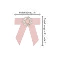thumbnail image 2 of INSPIRE CHIC Nœud Papillon pour Femmes Accessoires Unisexes Col Épingle Rose, 2 of 4