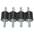 thumbnail image 1 of Baohd 4pcs M6 Rubber Mounts Shock Absorber Double Boat Car Bobbin Male Thread Rubber Anti Vibration Boat Car Bobbin, 1 of 9