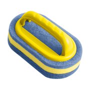 Dvkptbk Kitchen Sponge with Handle for Brushing Pots and Dishwashing Cleaning Sponge Tool