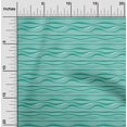 thumbnail image 2 of oneOone Rayon Sea Green Fabric Abstract Stripe Sewing Craft Projects Fabric Prints By Yard 56 Inch Wide, 2 of 5