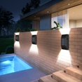thumbnail image 1 of AMERTEER 2PCS LED Solar Motion Sensor Lights  Wireless Outdoor Solar Lights for Garden  Patio  Yard  White light, 1 of 7