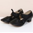 thumbnail image 2 of Lady Style Shallow Mouth Modern Dance Latin Dance Square Dance Shoe Low Top Soft, 2 of 9