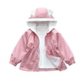 thumbnail image 2 of RXIRUCGD Children's Clothing Children's Spring Coats Small And Medium-sized Children's Spring Coats( Pink, Size:18 Months ), 2 of 4