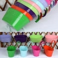 thumbnail image 3 of Transemion Iron Colorful And Practical Balcony Planters Railing Hanging For Stylish Garden Different Rainbow orange red 1Set, 3 of 6