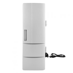 Mini Fridge , Makeup Skincare Fridge USB Portable Thermoelectric Cooler and Warmer Little Tiny Fridge for Bedroom, Beverage, Cosmetics