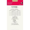 thumbnail image 4 of George Women's' Silky Control Top Pantyhose, 4 of 7