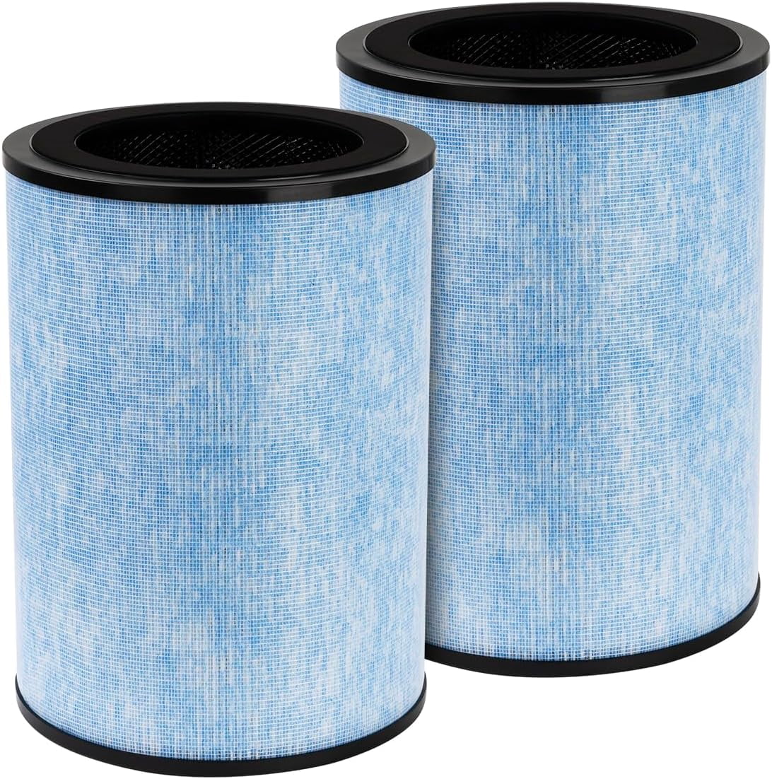 YANBAN 2 Pack 3-in-1 H13 True HEPA AP300 Replacement Filters for Instant AP300 Air Puri-fier