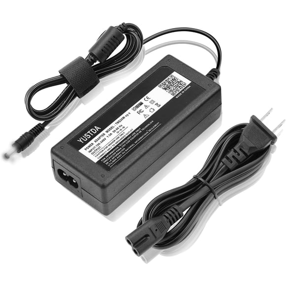 Yustda 2-Prong AC/DC Adapter Replacement for SwagTron 82082-2 T8 T886 24V 24VDC Lead-Acid Battery Pack 820822 Swag Tron ABT ABT005302AUS 30.2V 0.5A 30.2VDC 500mA Switching Power Supply Charger