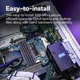 thumbnail image 4 of Crucial P310 M.2 2280 2TB PCI-Express 4.0 x4 NVMe 3D NAND Internal Solid State Drive (SSD) CT2000P310SSD8, 4 of 6