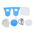 thumbnail image 2 of Ice Shaver, Easy To Store Hand Crank Shaved Ice Machine Rustproof Portable  for Home for Food Stalls Blue, 2 of 8