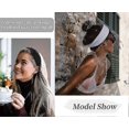 thumbnail image 3 of 4 Bandeaux Larges pour Femmes, Bandeau Élastique pour Filles, Course, Yoga, 3 of 3