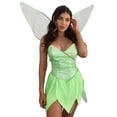 thumbnail image 1 of Gupgi Robe MIni à Paillettes avec Ailes pour Femmes Halloween Forêt Fairy Costume, 1 of 10