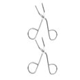thumbnail image 4 of Shisuyan 2PCS Eyebrow Tweezers for Eyebrow Grooming Stainless Steel Portable Ergonomic Design, 4 of 8