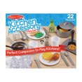 thumbnail image 1 of Melissa & Doug 22-Piece Play Kitchen Accessories Set - Utensils, Pot, Pans, and More, 1 of 6